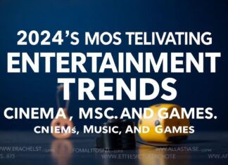 2024’ün En Çekici Eğlence Trendleri: Sinema, Müzik ve Oyunlar 2024's Most Captivating Entertainment Trends: Cinema, Music, and Games