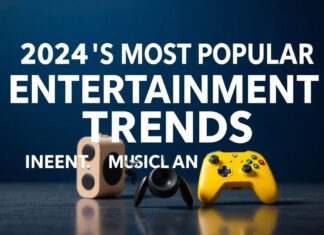 2024’ün En Popüler Eğlence Trendleri: Sinema, Müzik ve Oyunlar 2024's Most Popular Entertainment Trends: Cinema, Music, and Games
