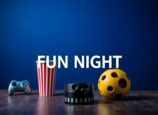 Eğlenceli Gece: En İyi Filmler, Müzikler ve Oyunlar Fun Night: Best Movies, Music, and Games