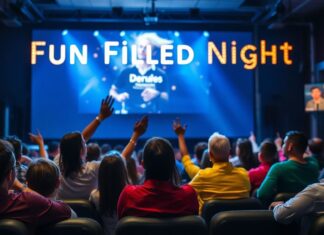 Eğlenceli Gece: Sinema, Müzik ve Oyunlar ile Dolu Bir Gece Fun-Filled Night: A Night Packed with Cinema, Music, and Games