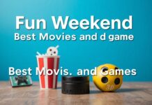 Eğlenceli Hafta Sonu: En İyi Filmler, Müzik ve Oyunlar Fun Weekend: Best Movies, Music, and Games
