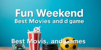 Eğlenceli Hafta Sonu: En İyi Filmler, Müzik ve Oyunlar Fun Weekend: Best Movies, Music, and Games