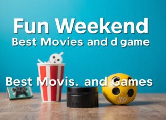Eğlenceli Hafta Sonu: En İyi Filmler, Müzik ve Oyunlar Fun Weekend: Best Movies, Music, and Games