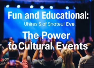 Eğlenceli ve Eğitici: Kültürel Etkinliklerin Gücü Fun and Educational: The Power of Cultural Events