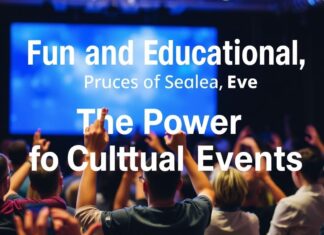 Eğlenceli ve Eğitici: Kültürel Etkinliklerin Gücü Fun and Educational: The Power of Cultural Events