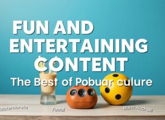 Eğlenceli ve Eğlenceli İçerik: Popüler Kültürün En İyi Öğeleri Fun and Entertaining Content: The Best of Popular Culture