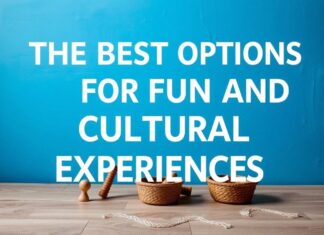 Eğlenceli ve Kültürel Deneyimlerin Sizin İçin En İyi Seçenekleri The Best Options for Fun and Cultural Experiences