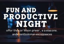 Eğlenceli ve Üretken Gece: Evden Çalışma ve Eğlence Deneyimleri Fun and Productive Night: Remote Work and Entertainment Experiences