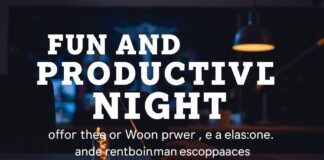 Eğlenceli ve Üretken Gece: Evden Çalışma ve Eğlence Deneyimleri Fun and Productive Night: Remote Work and Entertainment Experiences
