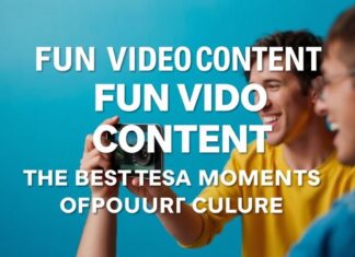 Eğlenceli Video İçerikleri: Popüler Kültürün En İyi Momentleri Fun Video Content: The Best Moments of Popular Culture
