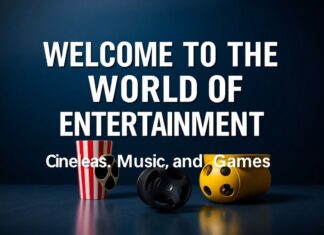 Eğlencenin Dünyasına Hoş Geldiniz: Sinema, Müzik ve Oyunlar Welcome to the World of Entertainment: Cinema, Music, and Games