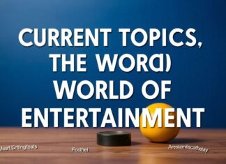 Eğlencenin Dünyasında Güncel Konular Current Topics in the World of Entertainment