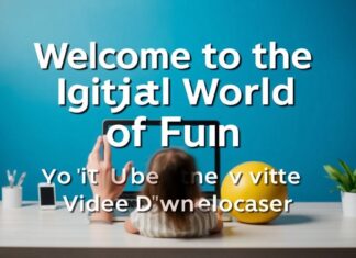 Eğlencenin Dijital Dünyasına Hoş Geldiniz: YouTube Video İndirici ile Keyifli Anlar Welcome to the Digital World of Fun: Enjoyable Moments with YouTube Video Downloader