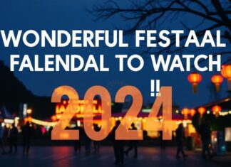 2024’te İzlemek İçin Harika Festival Takvimi Wonderful Festival Calendar to Watch in 2024