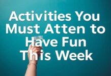 Bu Hafta Eğlenmek İçin Mutlaka Katılmanız Gereken Etkinlikler Activities You Must Attend to Have Fun This Week