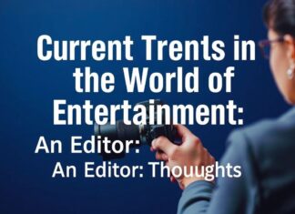 Eğlence Dünyasında Güncel Trendler: Bir Editörün Düşünceleri Current Trends in the World of Entertainment: An Editor's Thoughts