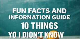 Eğlenceli Gerçekler ve Bilgi Rehberi: Bilmediğiniz 10 Şey Fun Facts and Information Guide: 10 Things You Didn't Know