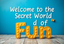 Eğlencenin Gizli Dünyasına Hoş Geldiniz! Welcome to the Secret World of Fun!